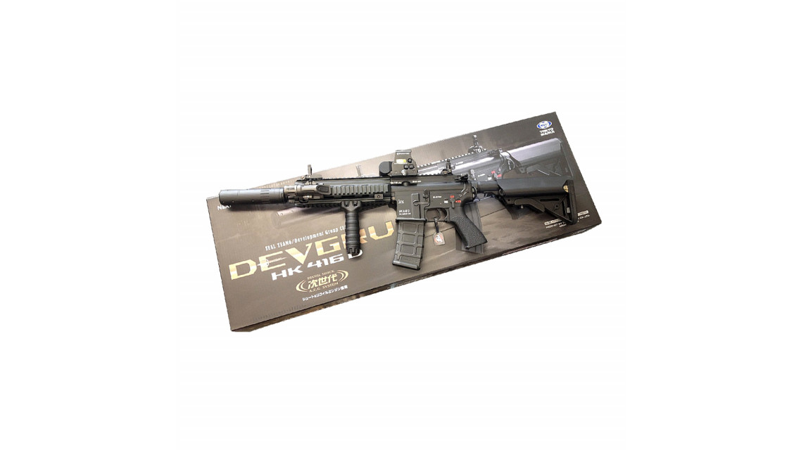 TOKYO MARUI HK416D DEVGRU Custom AEG Rifle (Recoil Shock, Next Gen 