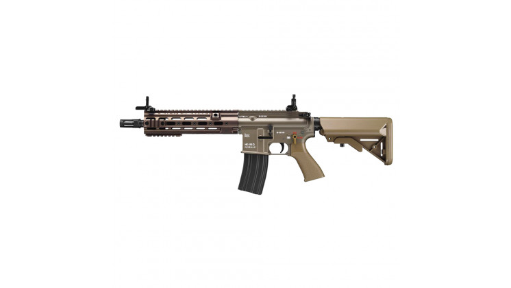 The DELTA HK416 includes international symbols for Safe, Semi-Automatic, an...