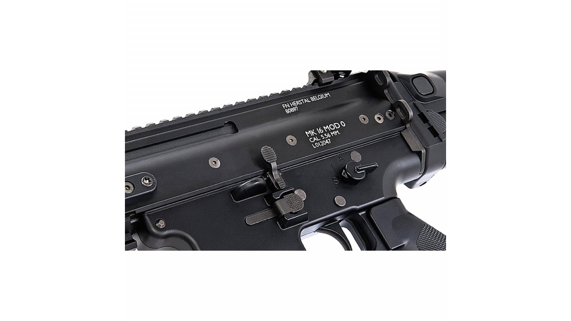 TOKYO MARUI SCAR-L CQC AEG Rifle (Black, Next Gen)