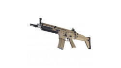 TOKYO MARUI SCAR-L CQC AEG Rifle (Dark Earth, Next Gen)