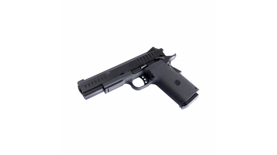 KJ WORKS KP-08 HI-CAPA GBB Pistol (Metal, Black, GAS & CO2)
