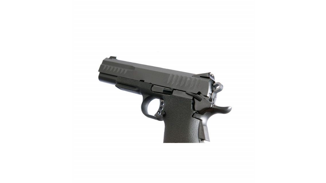 KJ WORKS KP-08 HI-CAPA GBB Pistol (Metal, Black, GAS & CO2)