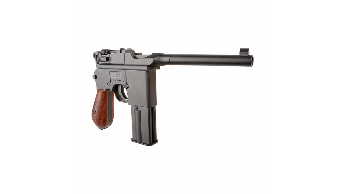 KWC MAUSER M712 Broomhandle GBB Pistol (CO2, 6mm)