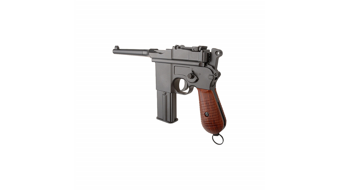 KWC MAUSER M712 Broomhandle GBB Pistol (CO2, 6mm)