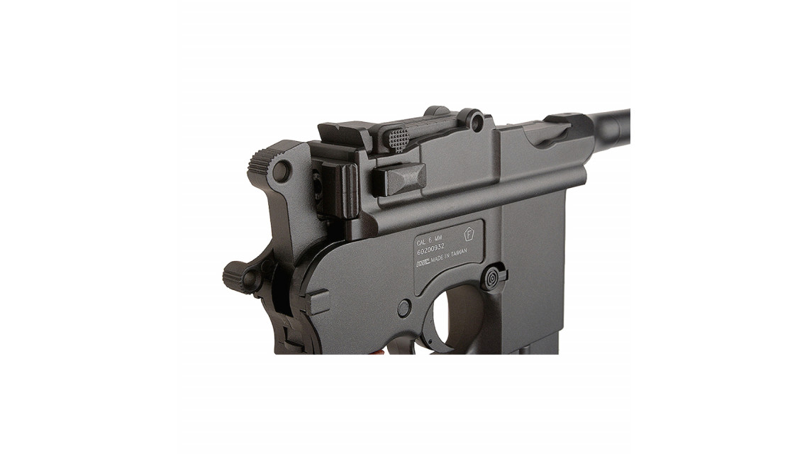 KWC MAUSER M712 Broomhandle GBB Pistol (CO2, 6mm)