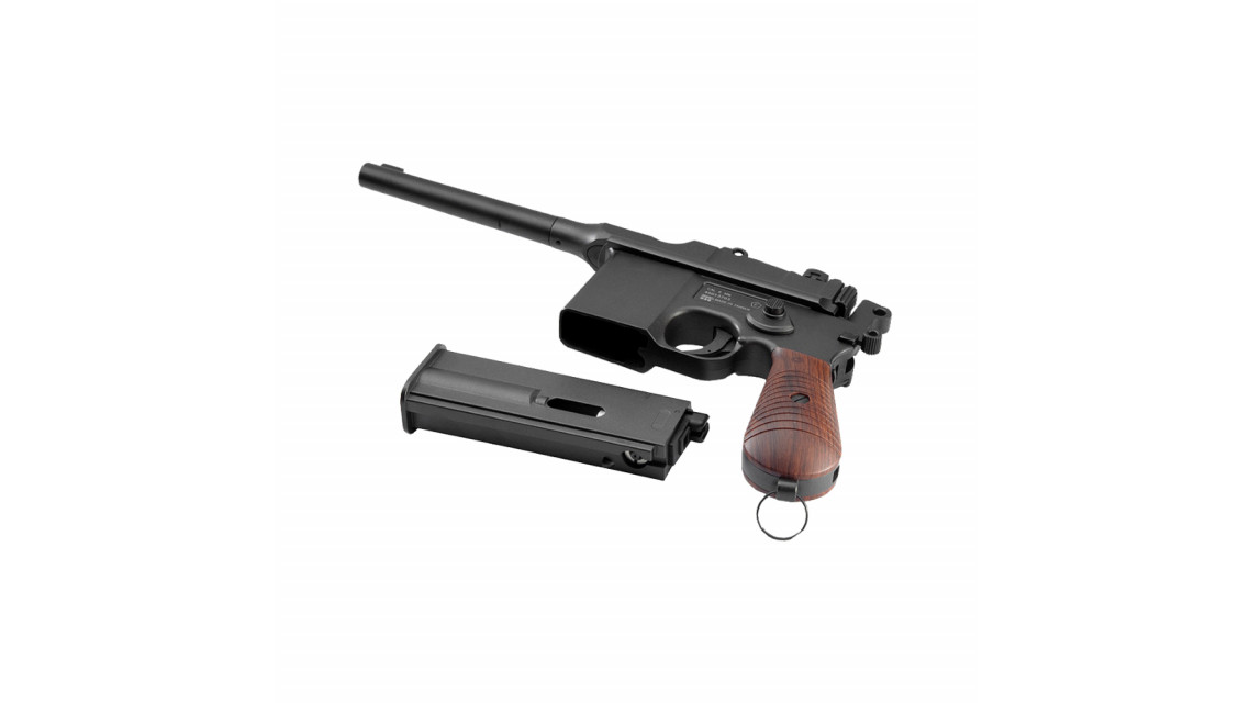 KWC MAUSER M712 Broomhandle GBB Pistol (CO2, 6mm)
