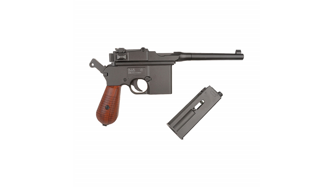 KWC MAUSER M712 Broomhandle GBB Pistol (CO2, 6mm)