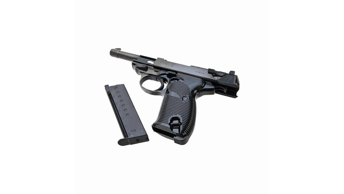 MARUZEN WALTHER P38 AC40 GBB PISTOL (BLACK) MPN: MZ-P38-AC40