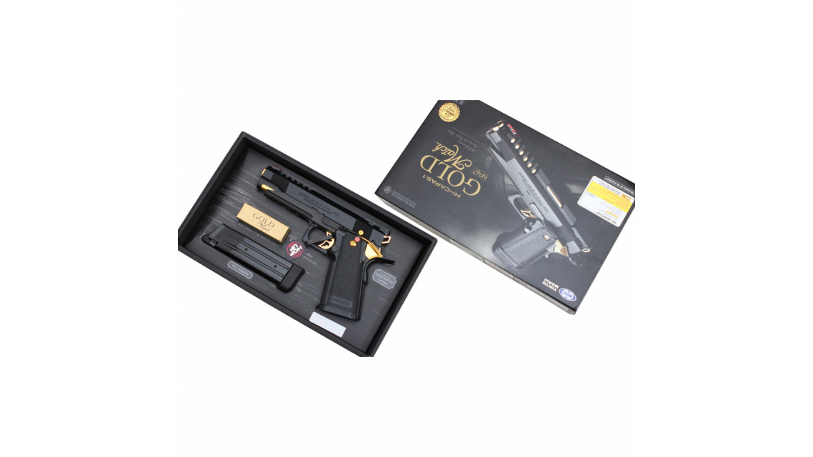 TOKYO MARUI Hi-CAPA 5.1 Gold Match Custom GBB Pistol