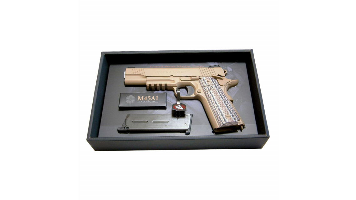 TOKYO MARUI M45A1 CQB GBB Pistol MPN: M45A1-TAN $170.00 - IceFoxes 