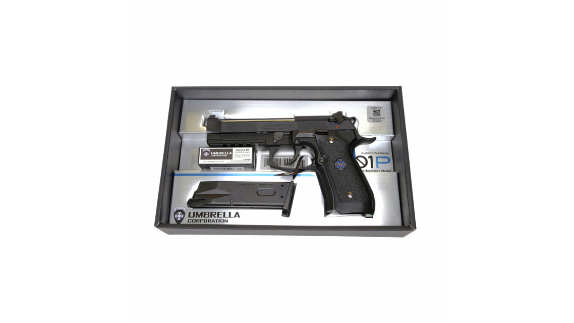 TOKYO MARUI BIOHAZARD ALBERT.W.MODEL 01P GBB Pistol