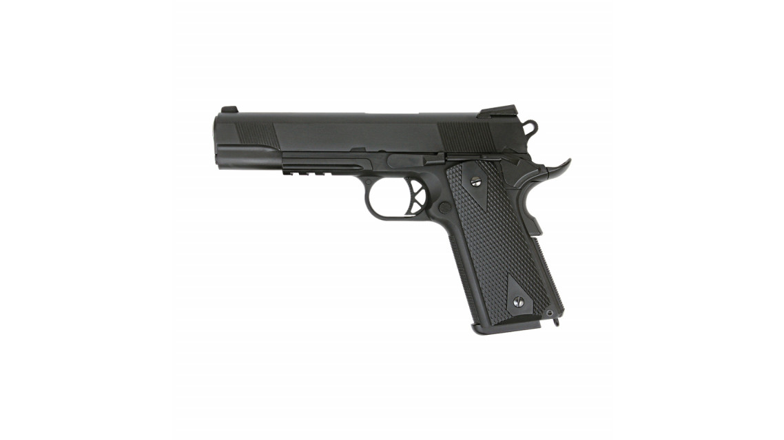WE M1911 TACTICAL GBB Pistol (Full Metal) MPN: M1911-B $98.00
