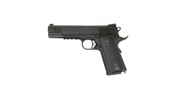 WE M1911 TACTICAL GBB Pistol (Full Metal)
