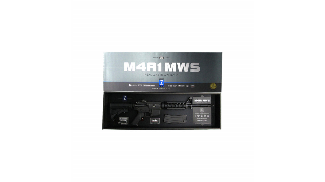 TOKYO MARUI M4A1 MWS GBB Rifle (Z System) MPN: ZM4A1-MWS-BK 