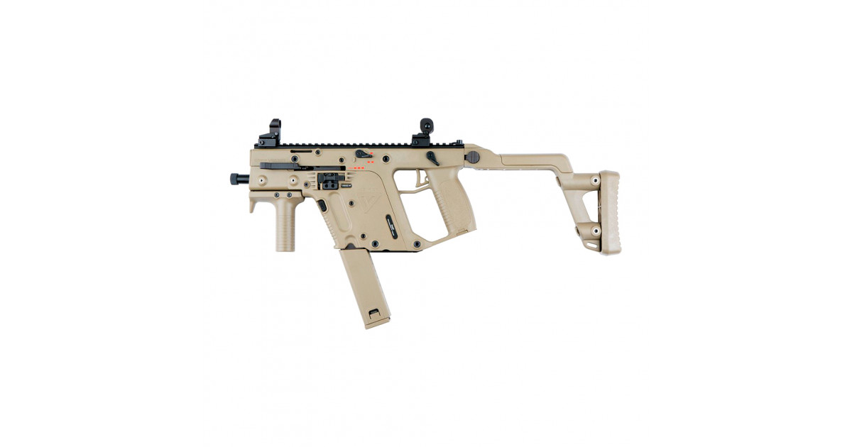 KSC/KWA KRISS Vector GBBロングマガジンTAN