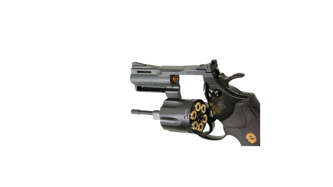 TOKYO MARUI PYTHON .357mag 2.5" REVOLVER (GAS, Black)