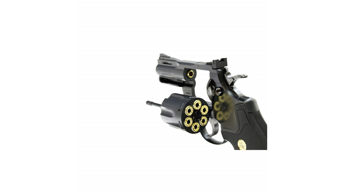 TOKYO MARUI PYTHON .357mag 2.5" REVOLVER (GAS, Black)