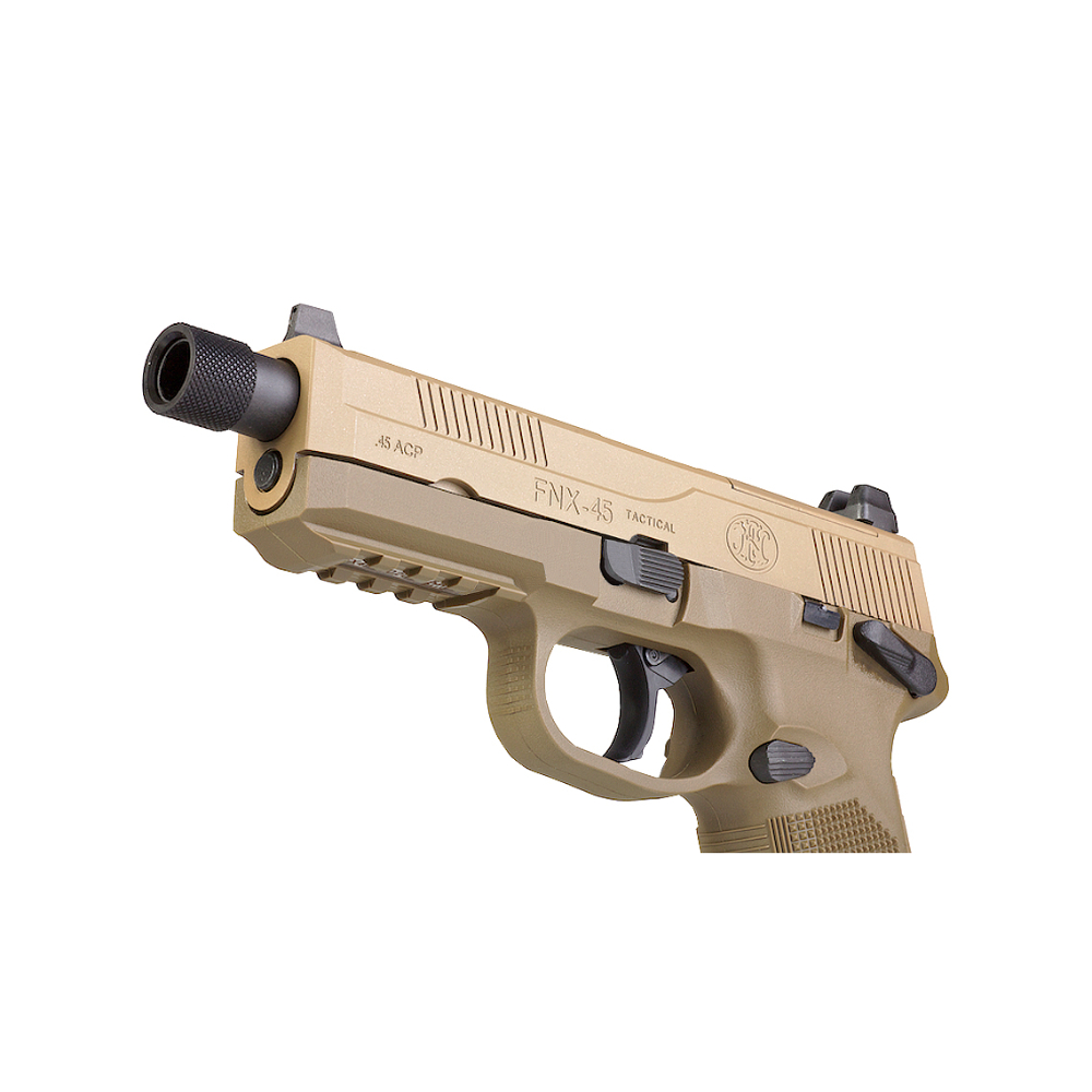 CYBERGUN FNX 45 TACTICAL GBB PISTOL (DARK EARTH)