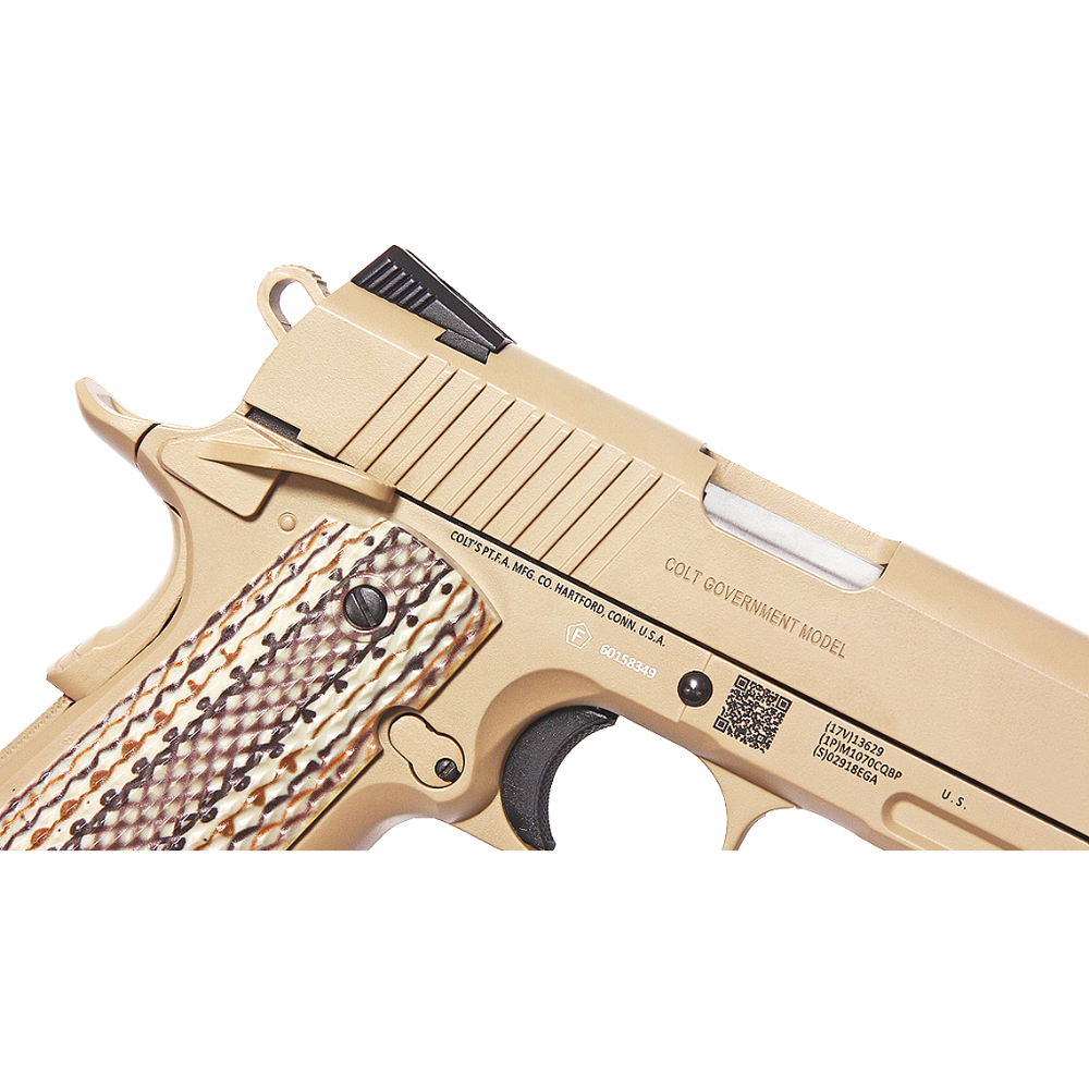 Colt 1911 Co2 Blowback Rail Gun Airsoft Pistol