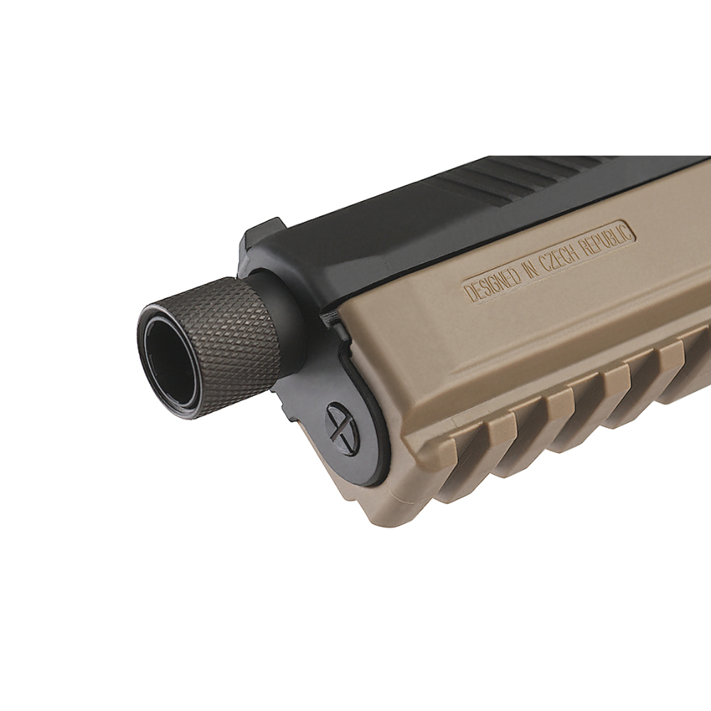 KJ WORKS CZ 75 P-09 Tactical GBB Pistol (GAS, TAN)