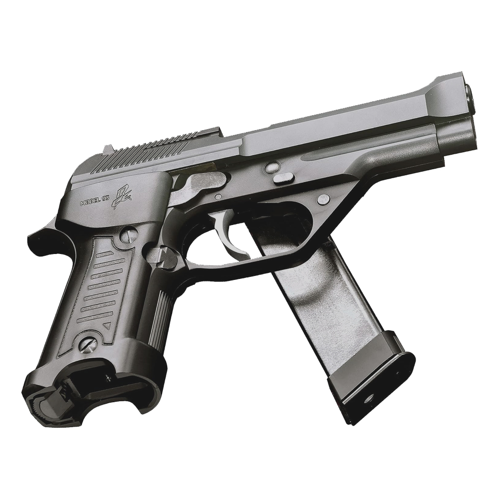 KSC M93RCC COMBAT COURIER GBB PISTOL (HEAVY WEIGHT, BLACK)