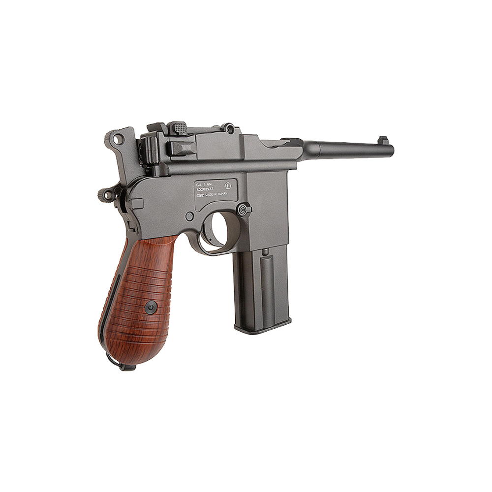KWC MAUSER M712 Broomhandle GBB Pistol (CO2, 6mm)