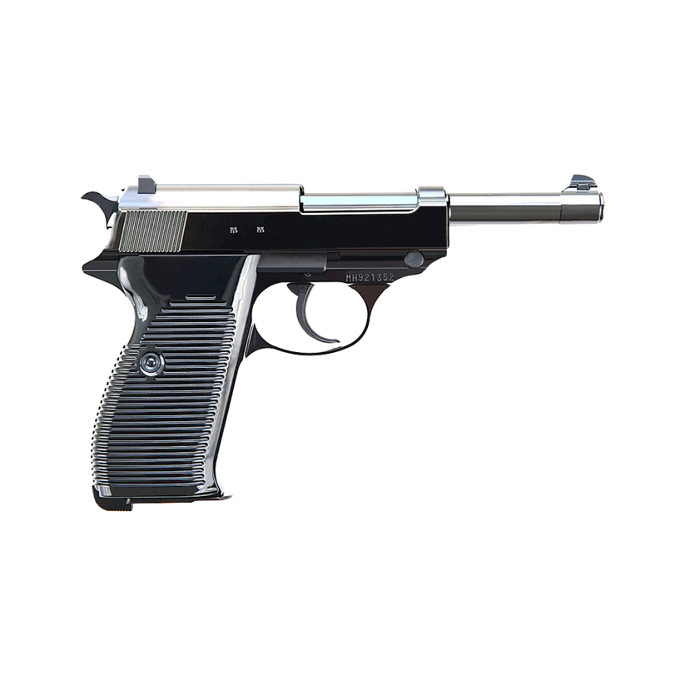 MARUZEN WALTHER P38 AC40 GBB PISTOL (BLACK)