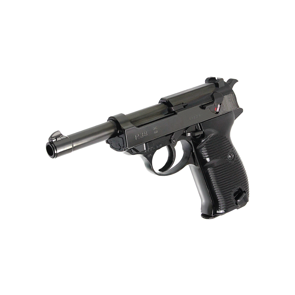 MARUZEN WALTHER P38 AC40 GBB PISTOL (BLACK)