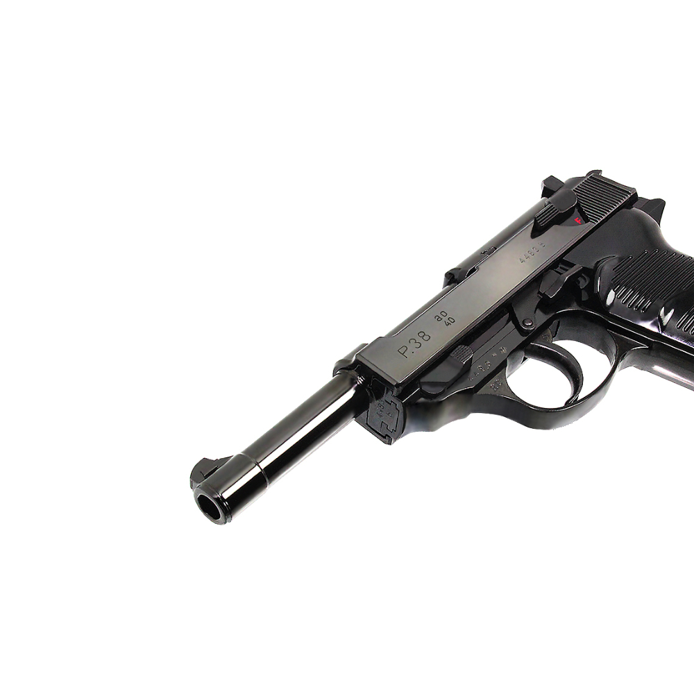 MARUZEN WALTHER P38 AC40 GBB PISTOL (BLACK)