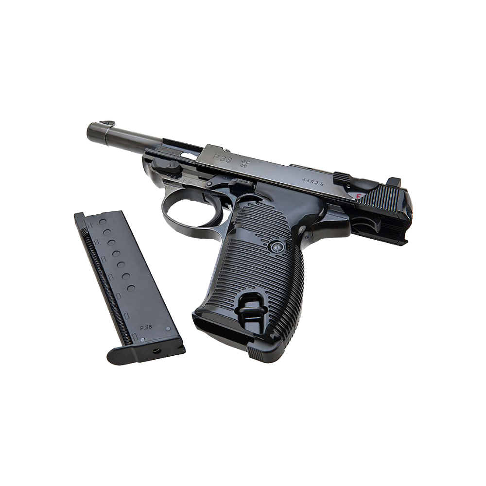 MARUZEN WALTHER P38 AC40 GBB PISTOL (BLACK)