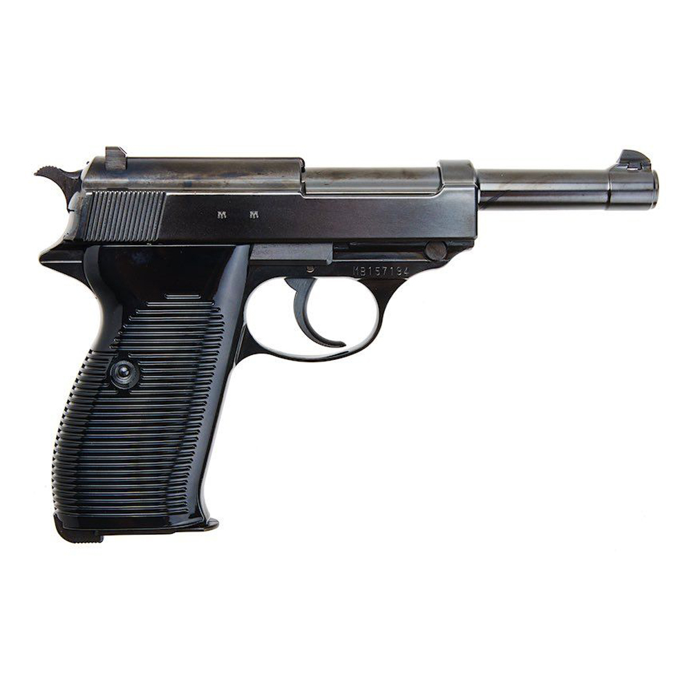 MARUZEN WALTHER P38 AC40.S GBB PISTOL (BLACK METAL FINISH)