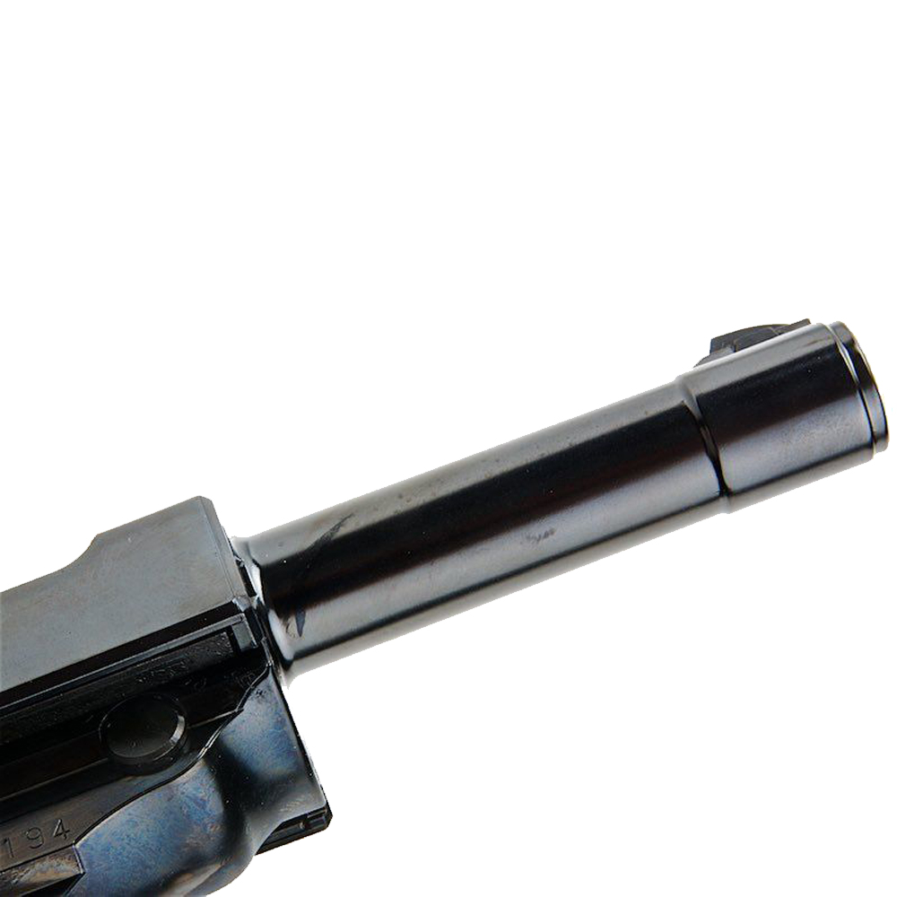 MARUZEN WALTHER P38 AC40.S GBB PISTOL (BLACK METAL FINISH)