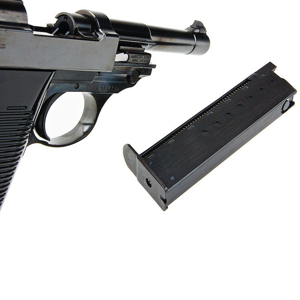 MARUZEN WALTHER P38 AC40.S GBB PISTOL (BLACK METAL FINISH)