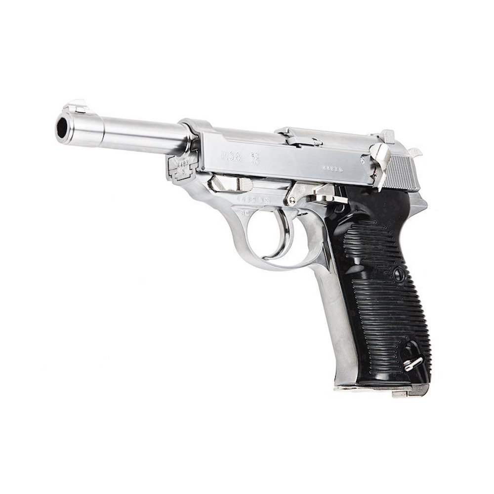 MARUZEN WALTHER P38 AC40.S GBB PISTOL (STAINLESS FINISH)