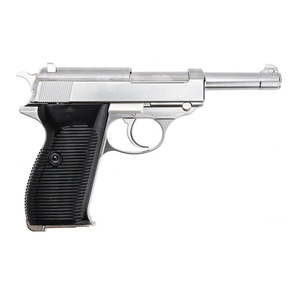 MARUZEN WALTHER P38 AC40.S GBB PISTOL (STAINLESS FINISH)