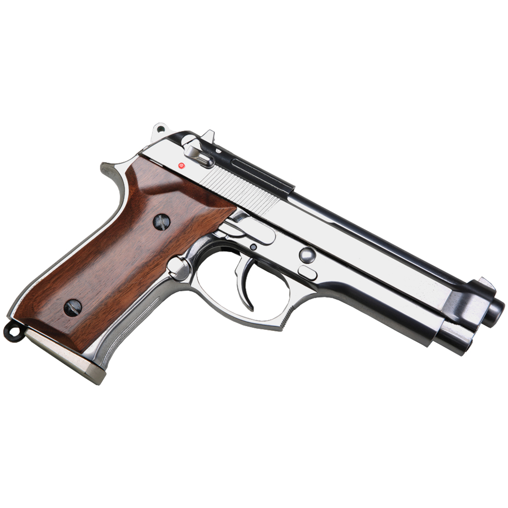SRC M92 SR92 PLATINUM GBB PISTOL (WOOD GRIP)