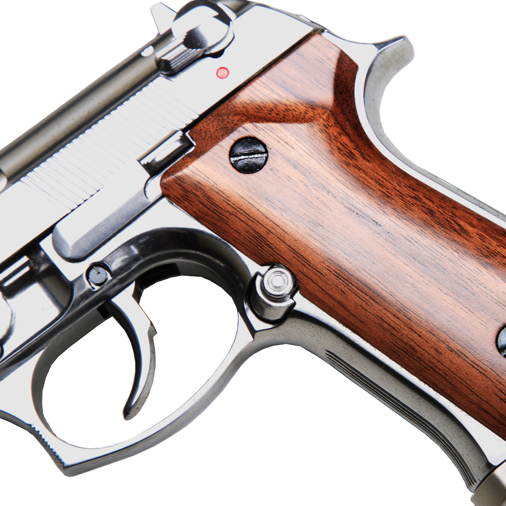 SRC M92 SR92 PLATINUM GBB PISTOL (WOOD GRIP)