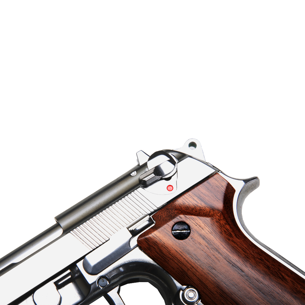 SRC M92 SR92 PLATINUM GBB PISTOL (WOOD GRIP)