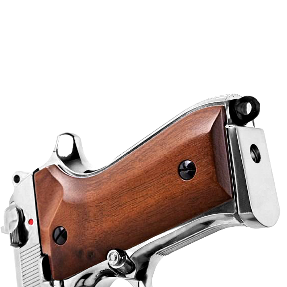SRC M92 SR92 PLATINUM GBB PISTOL (WOOD GRIP)