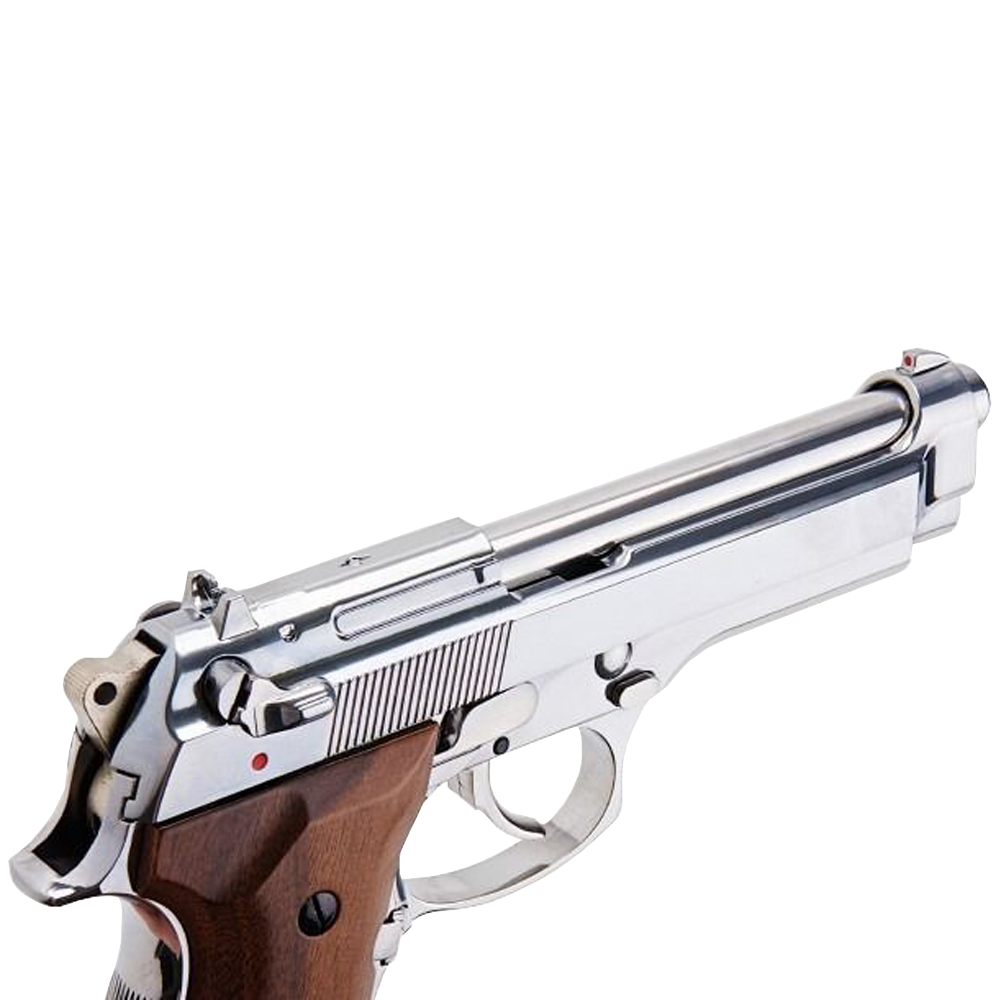 SRC M92 SR92 PLATINUM GBB PISTOL (WOOD GRIP)
