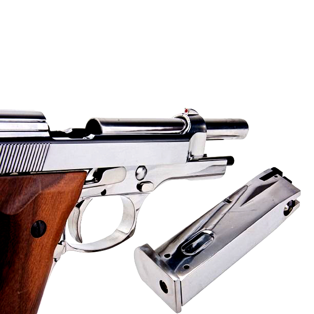 SRC M92 SR92 PLATINUM GBB PISTOL (WOOD GRIP)