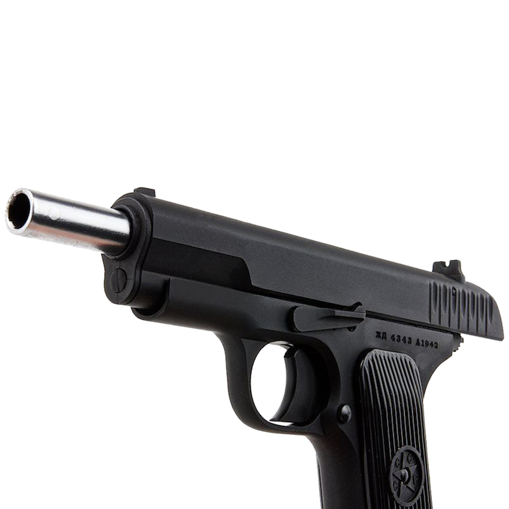 SRC SR-33 TOKAREV TT-33 GBB PISTOL BLACK