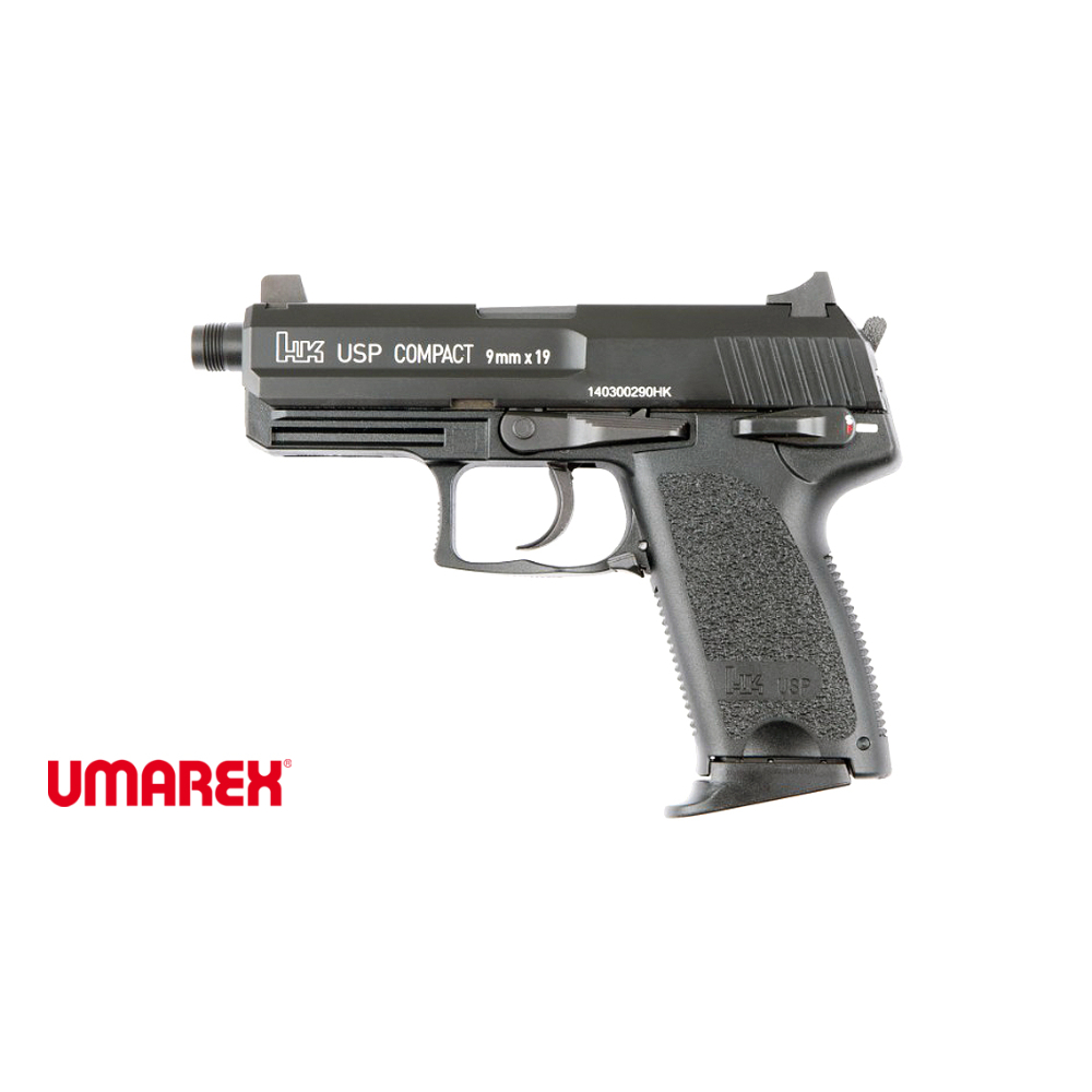 Umarex H&K USP Compact Tactical GBB Pistol Model: UMAREX-GBB-USPC