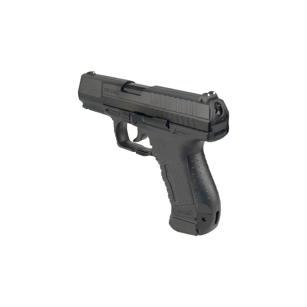 PACK PISTOLET WALTHER P99 DAO Noir - Blowback - 6 mm BB - CO² / 2J -  Paintball Connexion