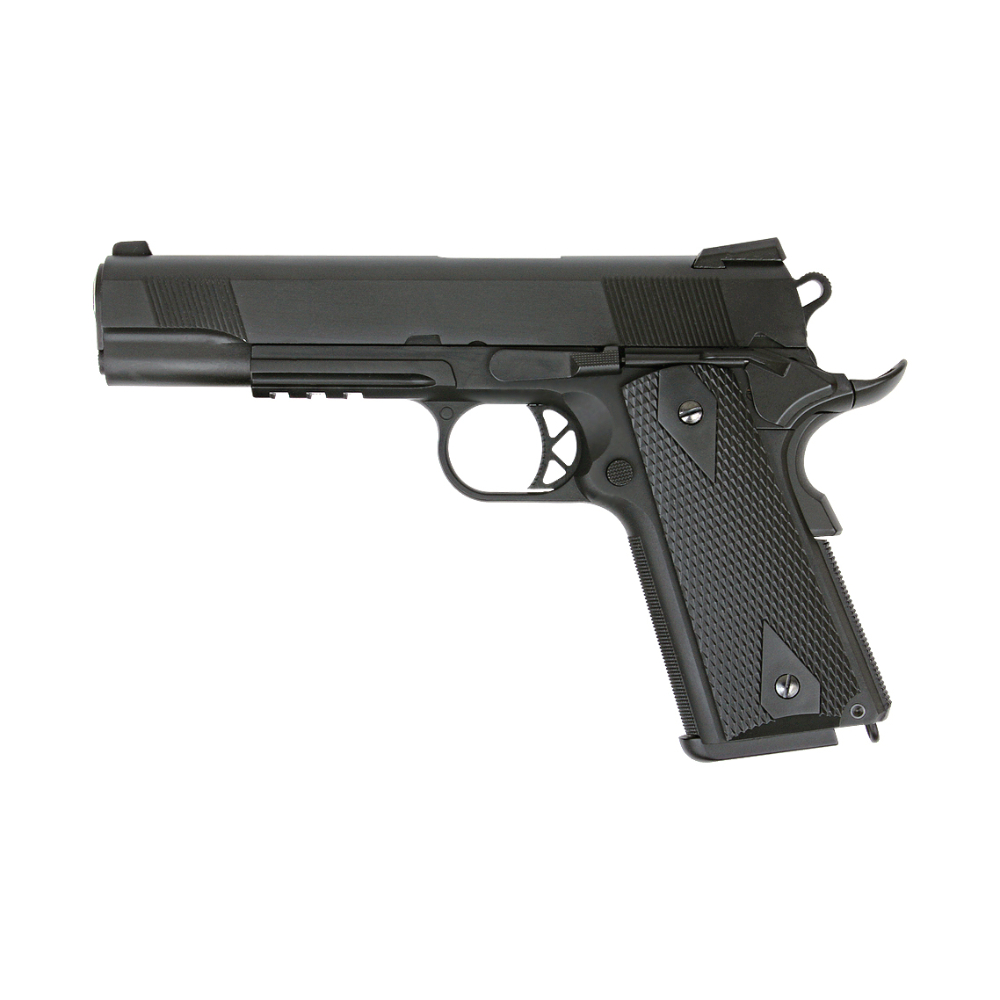 WE M1911 TACTICAL GBB Pistol (Full Metal)